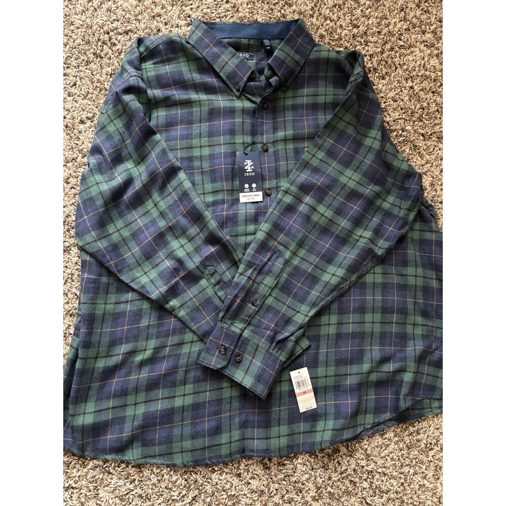 Men’s Flannel Izod Shirt